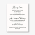 Brushstroke Foil Information Card