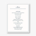 Delicate Border Menu