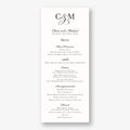 Chandelier Menu