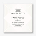 Diamond Edge Wedding Invitation