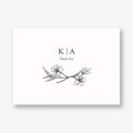 Cypress Flower Stationery