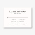 Buckhannon Response Card