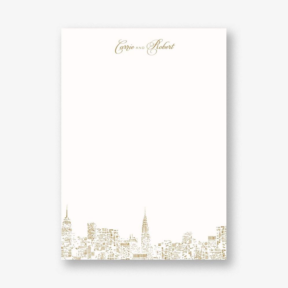 City Lights I Stationery