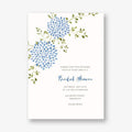 Dahlias Bridal Shower Invitation