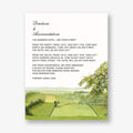 Devonshire Information Card