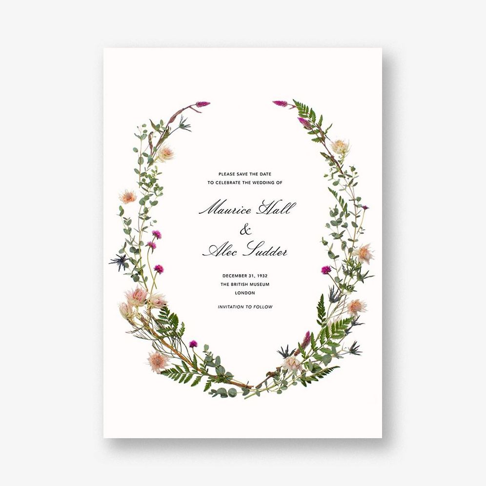 Fleurs Sauvages Save The Date