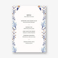 Heron Heralds Menu
