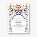 Heron Heralds Wedding Invitation
