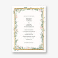 Lautaret Foil Wedding Invitation