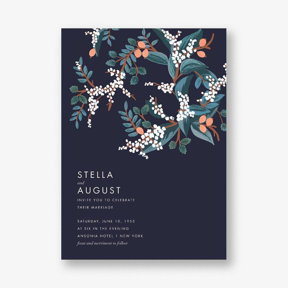 Mandarin Grove Wedding Invitation
