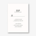Miss Lila Response Card