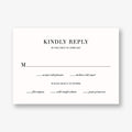 Napa Response Card