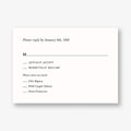 Pastel Petals Response Card
