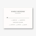 Pressed Wildflowers Response Card
