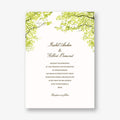 Spring Orchard Wedding Invitation