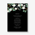 Tea Tree Menu