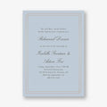 Duo Border Rehearsal Dinner Invitation