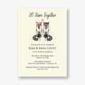Mr. & Mrs. Fox Anniversary Party Invitation