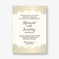 Scallop Dots Anniversary Party Invitation