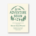 Adventure Begin Graduation Announcement