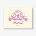 Tiara Quinceañera Stationery
