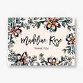 Pink Florals Quinceañera Stationery