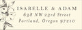 Dogwood Blossoms Return Address Label