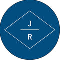 Diamond Monogram Circle Labels