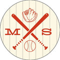 Baseball Circle Labels