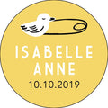 Duck Pin Circle Labels