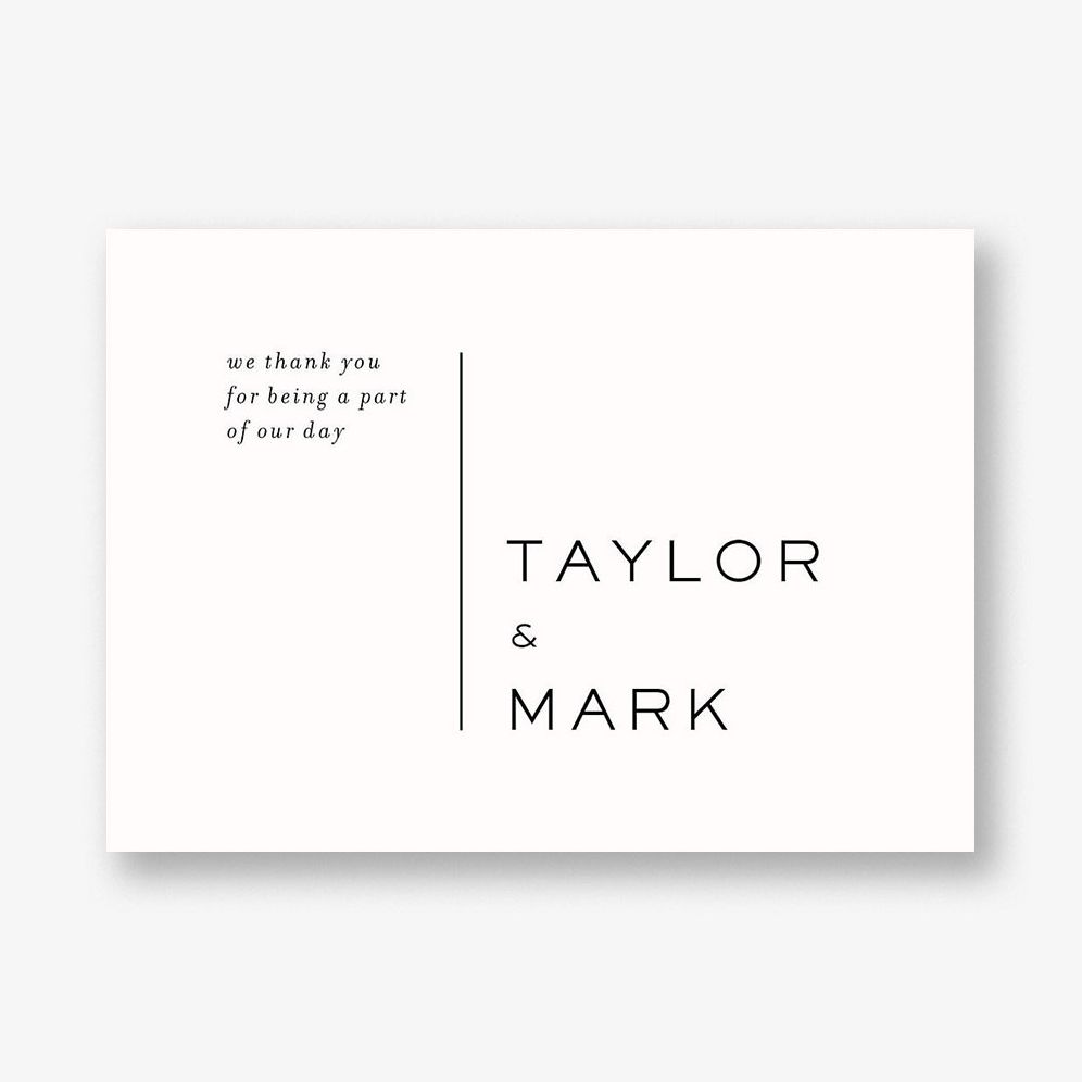 Modern Marble Stationery
