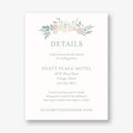 Garden Crest Information Card