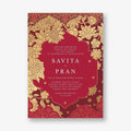 Sanganeri Wedding Invitation