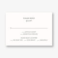 Flowering Mimosa Response Card