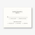 Floral Damask Response Card