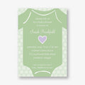 Onesie Baby Shower Invitation