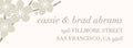 Cherry Blossom Cement Return Address Label