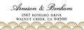 Gold Scallops Return Address Label