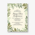 Watercolor Garden Bridal Shower Invitation