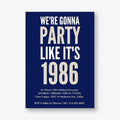 Party Like Birthday Party Invitation