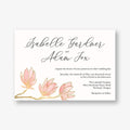 Painted Magnolia Wedding Invitation