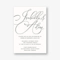 Signature Wedding Invitation