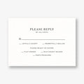 Fine Dandelion Response Card