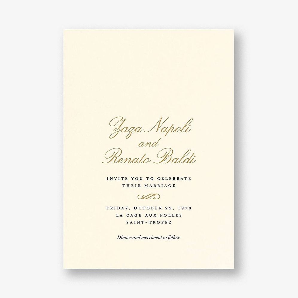 Natural Love Wedding Invitation