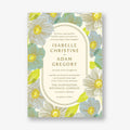 Anemone Pool Wedding Invitation