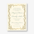 English Ivy Wedding Invitation