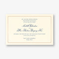 Simply Traditional Wedding Invitation