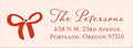 Wiggle Bow Holiday Return Address Label