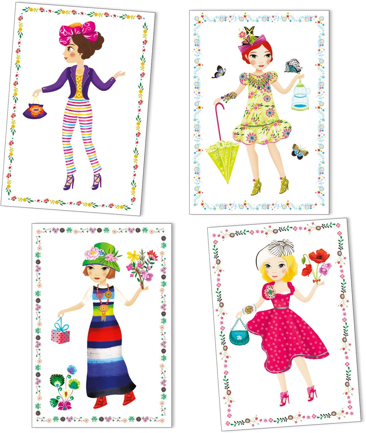 DJECO Paper Dolls - Massive Fashion
