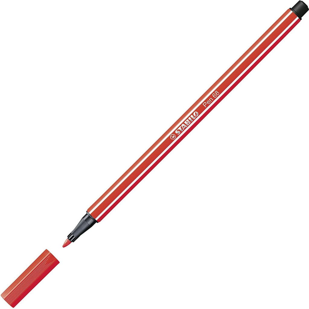 STABILO PEN 68 FIBER-TIP PEN - 20 PIECE WALLET